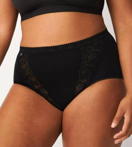 Figi damskie Chic Maxi Sloggi czarny