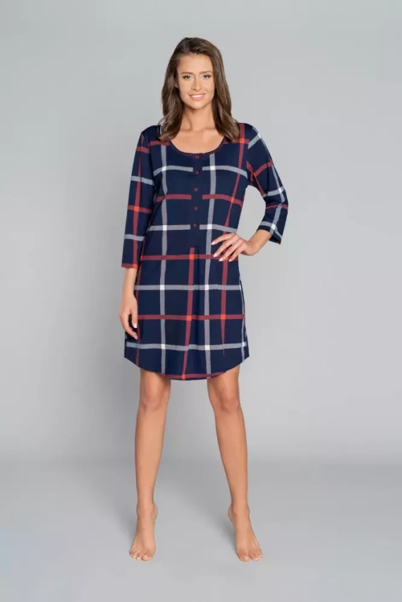 Koszula damska, 3/4 rękaw Izera Italian Fashion - druk