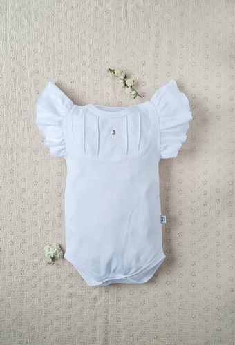 Body na ramiączkach 171BM Cherry Marija - white