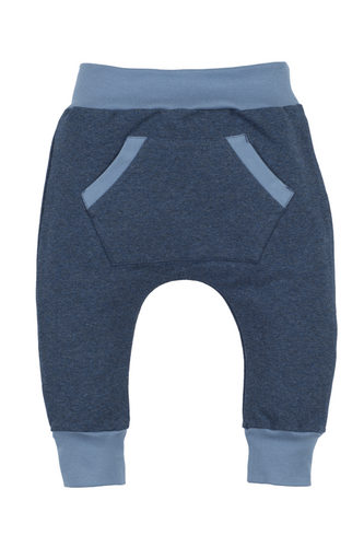 10178A Spodnie niemowlęce "NY 1" Makoma szare 