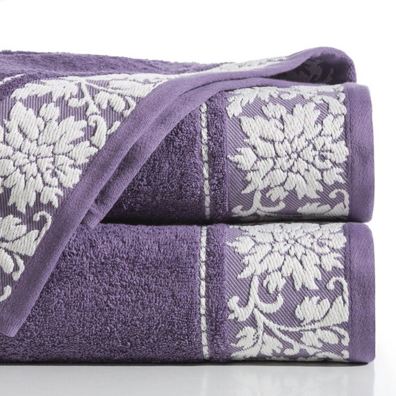 Ręcznik żakardowy "AGNES" Eurofirany różowy