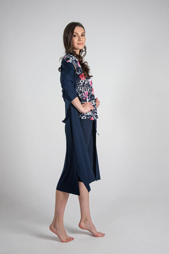 Piżama Damska 676 Soled Forex - czerwony