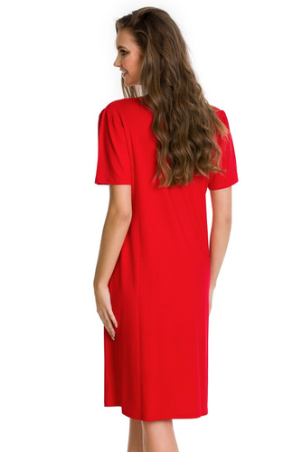 Koszula nocna 12011 Etna Mediolano - czerwony