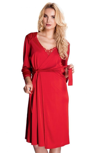 Szlafrok peniuar 4115 Laura Mewa - miętowy