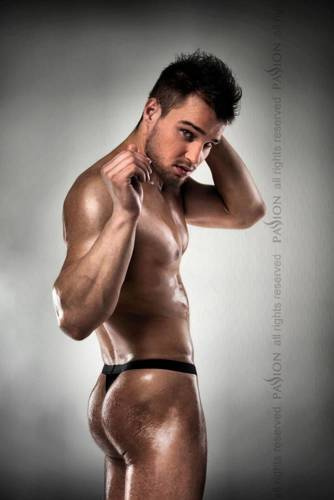 Stringi męskie 005 Passion czarny