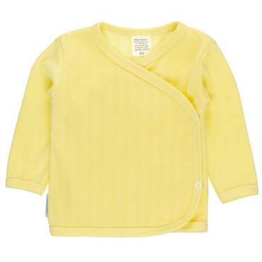 Koszulka niemowlęca prążek Martex żółty