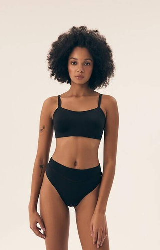 Stringi damskie 43670 Fleda Henderson beżowy - czarny