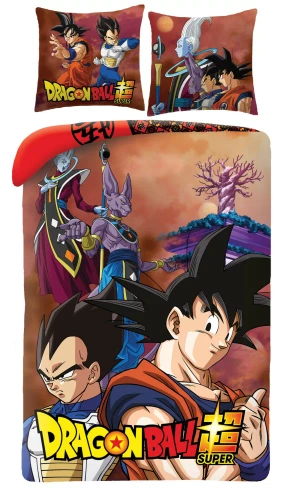 Halantex pościel dziecięca Dragon Ball – komplet 140x200, lekka i kolorowa