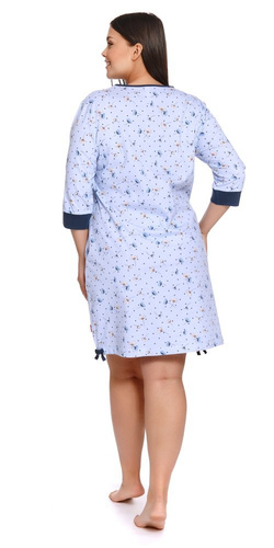 TM.4257 Koszula Nocna do karmienia Doctor Nap - flower