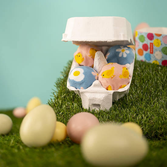 Jajka, Kura Stopki damskie wielkanocne w wytłoczkach Soxo