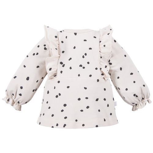 Tunika z długim rękawem Dogs& Spots Eevi - off white