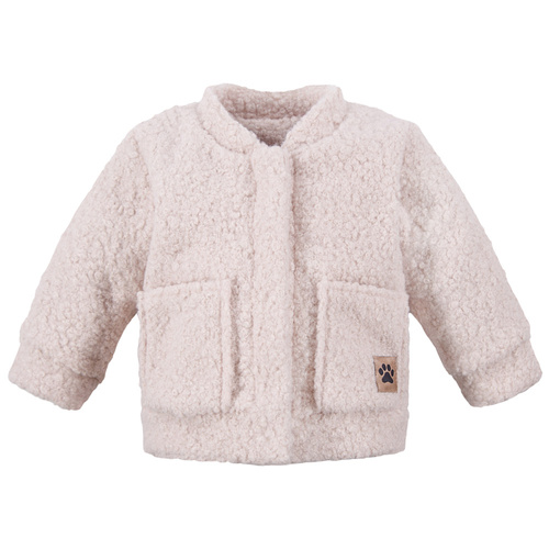 Kurtka baranek Dogs & Spots  Eevi - beżowa