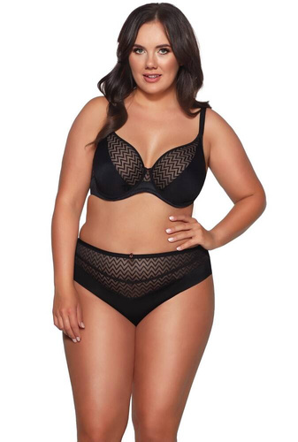 Biustonosz soft 2103 Maxi Ava - czarny