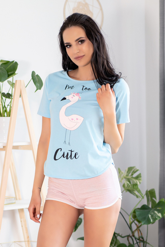 Komplet dwuczęściowy Cute Flamant 0304 LivCo Corsetti Fashion  