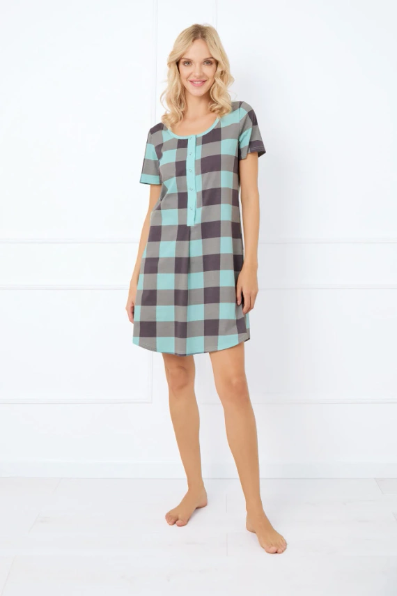 Koszula do karmienia z krótkim rękawem Sandra Italian Fashion 