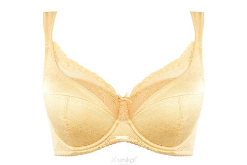 Biustonosz usztywniany Goldie full cup Unikat złoty 