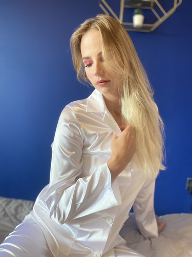 934 Classic Piżama damska Forex - pearl/perłowy