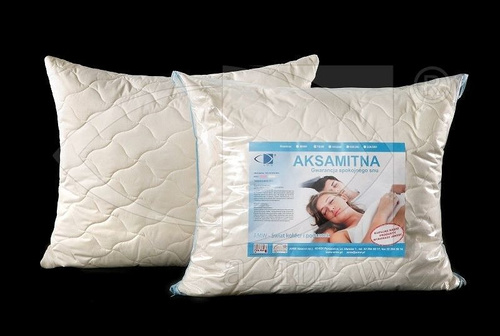 Poduszka Aksamitna AMW ecru