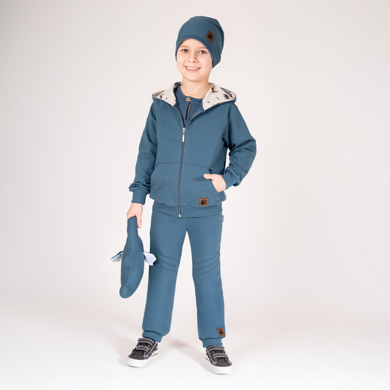 Bluza dresowa z kapturem 215276 Eddy Nicol 
