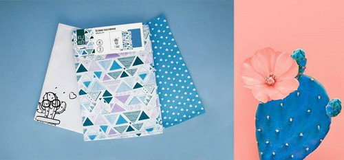 Zestaw Ściereczek Kuchennych Hug Kaktus Kuke Faro