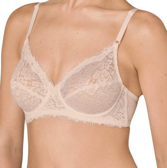Biustonosz miękki z fiszbinami Compliment W X Triumph- beżowy