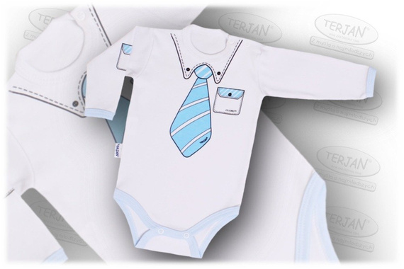 Body z długim rękawem "CELEBRITY BOY" czerwony Terjan