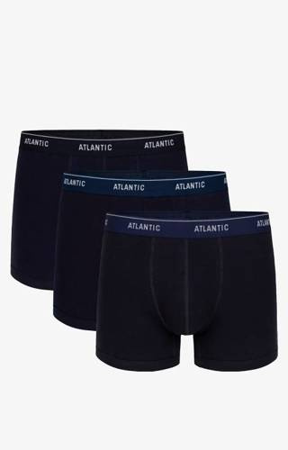 Bokserki męskie 3MH-179 A'3 Atlantic niebieski-granatowy-kobalt