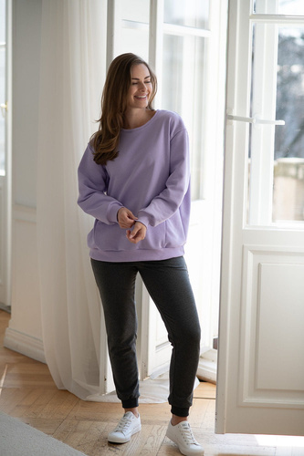 Bluza do karmienia Milk It Easy! Milk&Love liliowy