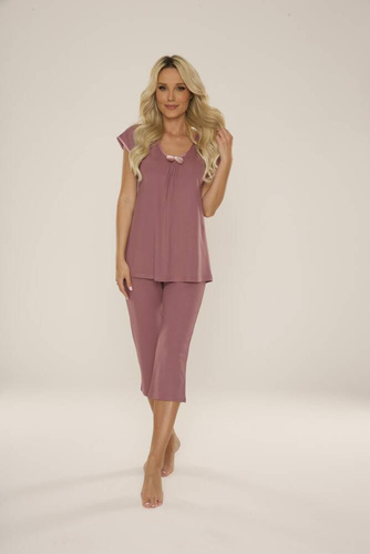 Piżama Damska 884 / 889 Visa De Lafense - jagoda