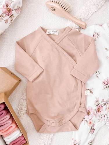 Body organic SUNRISE PINK długi rękaw Yosoy