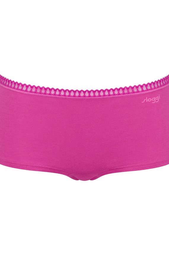 Szorty Damskie GO Crush Short C3P 3-pak Sloggi - czerwony różowy