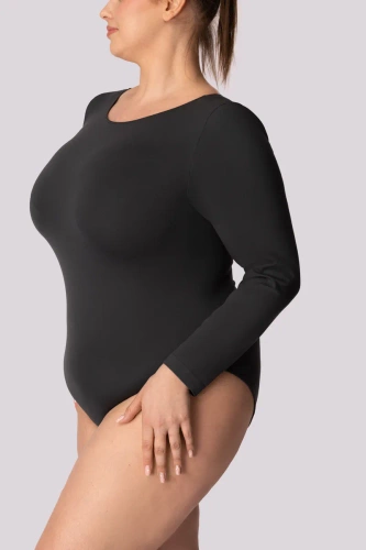 Body damskie Base longsleeve Mona grey