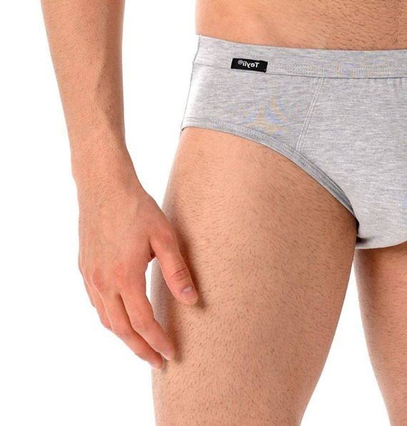 Teyli Slipy męskie Toni 3- PAK - szary