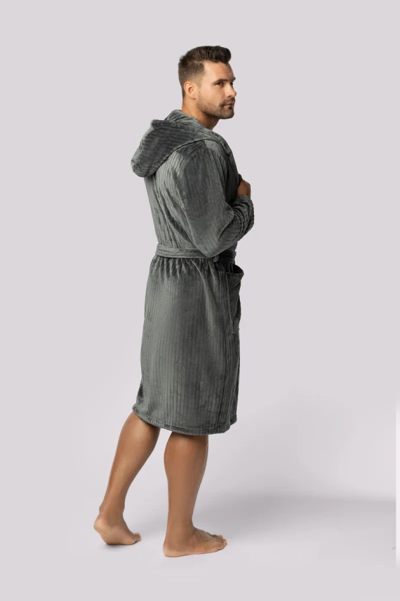 Szlafrok męski Felix Envie dark shadow