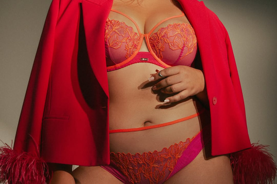 Seksowny biustonosz Soft 2162 Glowing – koronka, miękkie miseczki