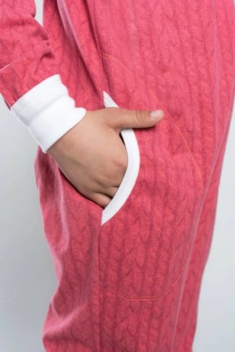 Kombinezon dla dziewczynki Oslo Italian Fashion - malinowy