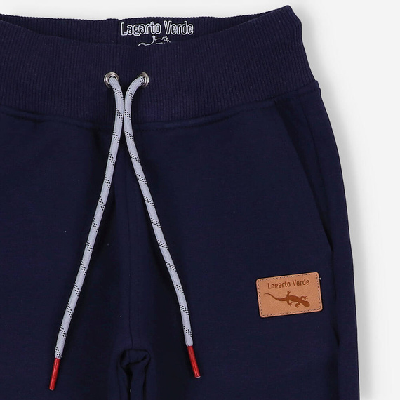 Lagarto Verde Spodnie dresowe dla chłopca- granatowy