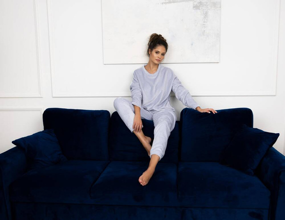 Piżama damska Esme Sensis - szary