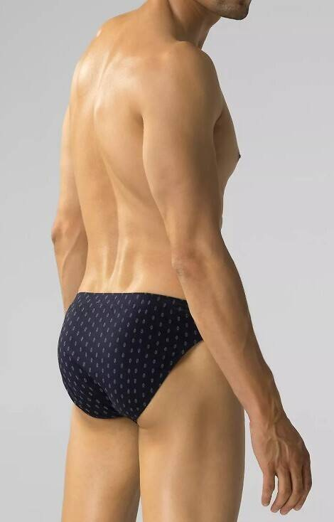 Slipy męskie 3MP-177 A'3 Atlantic- granat-niebieski - szary