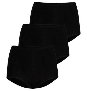 Wielopak figi wysoki stan Classico Teyli - czarny