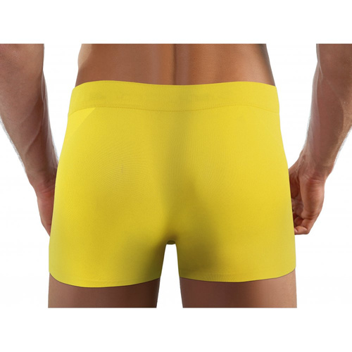 Bezszwowe bokserki męskie BM07 Solar Sesto Senso - żółty  