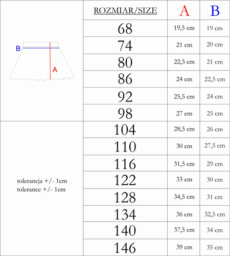 212173 Tola Spódniczka bawełniana Nicol