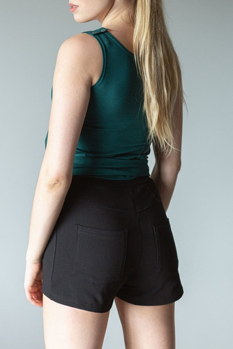 Bawełniane szorty 203 MIRACLE-czarny