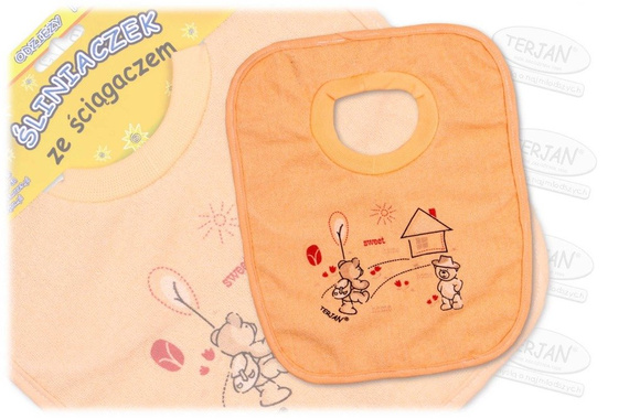 Śliniak ściągacz TERJAN biały