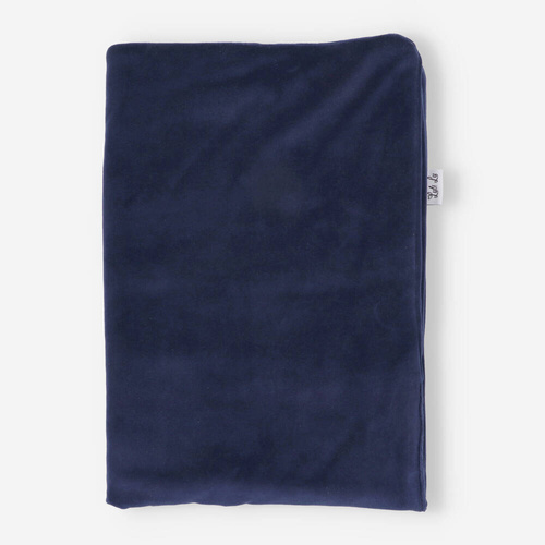 Kocyk niemowlęcy z poduszką LUL-0050 Luli Lu - granatowy