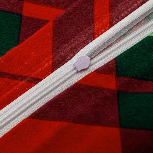 Pościel flanelowa świąteczna 31507/1 renifery Darymex czerwony  