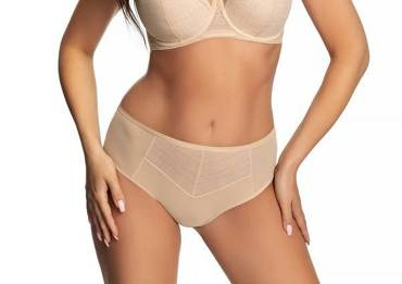 Gorsenia Figi Damskie Brazyliany K 682 Christina -beżowy