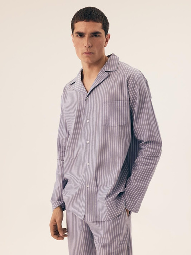 Piżama Męska 43035 Mic  Henderson niebieski