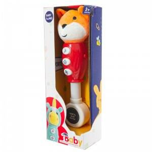 EBZ1820 Lisek Zabawka pałka dźwiękowa Eurobaby