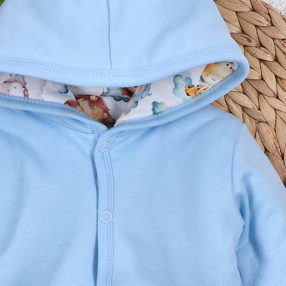 Kurtka niemowlęca Nini z bawełny organicznej – bezpieczna, ekologiczna, wygodna